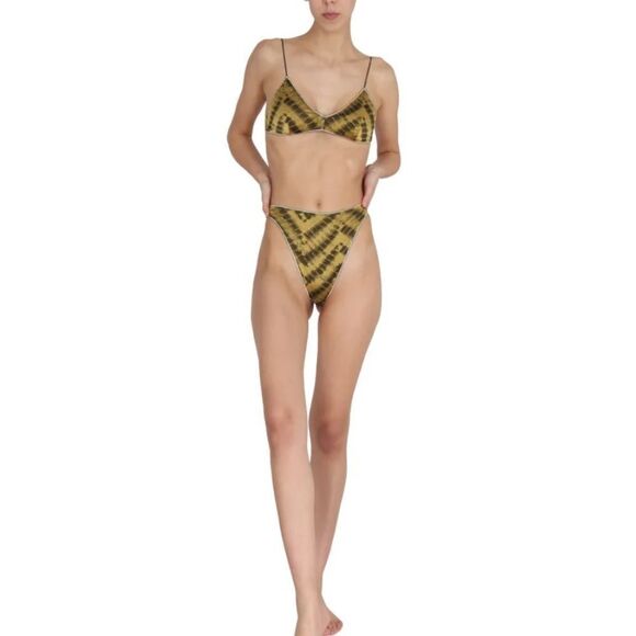 NWT Oseree Safari Bikini Large ORO Metallic - Picture 10 of 10